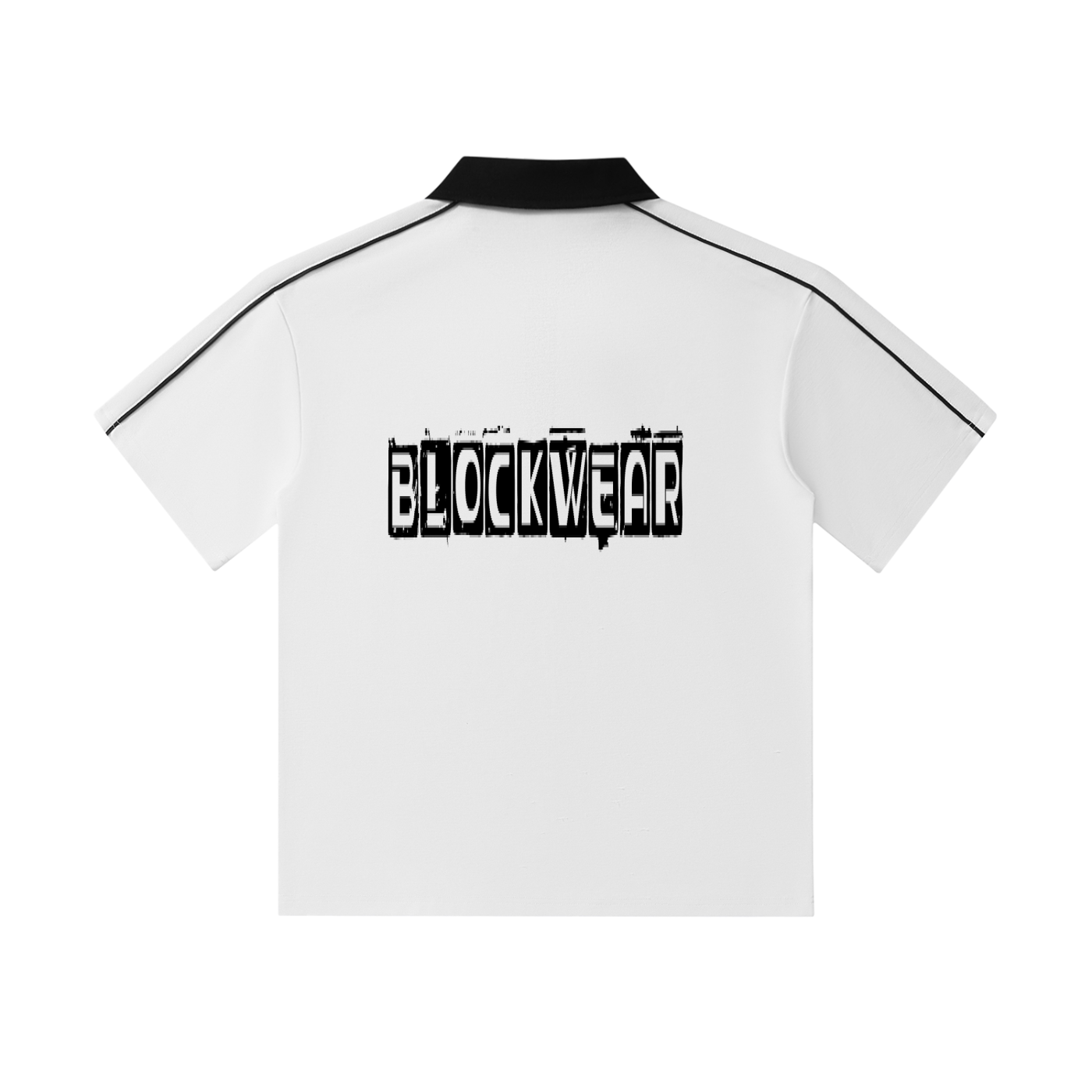 Contrast Collar Short-Sleeve Polo Shirt Crypto Life Polo – Contrast Collar Edition