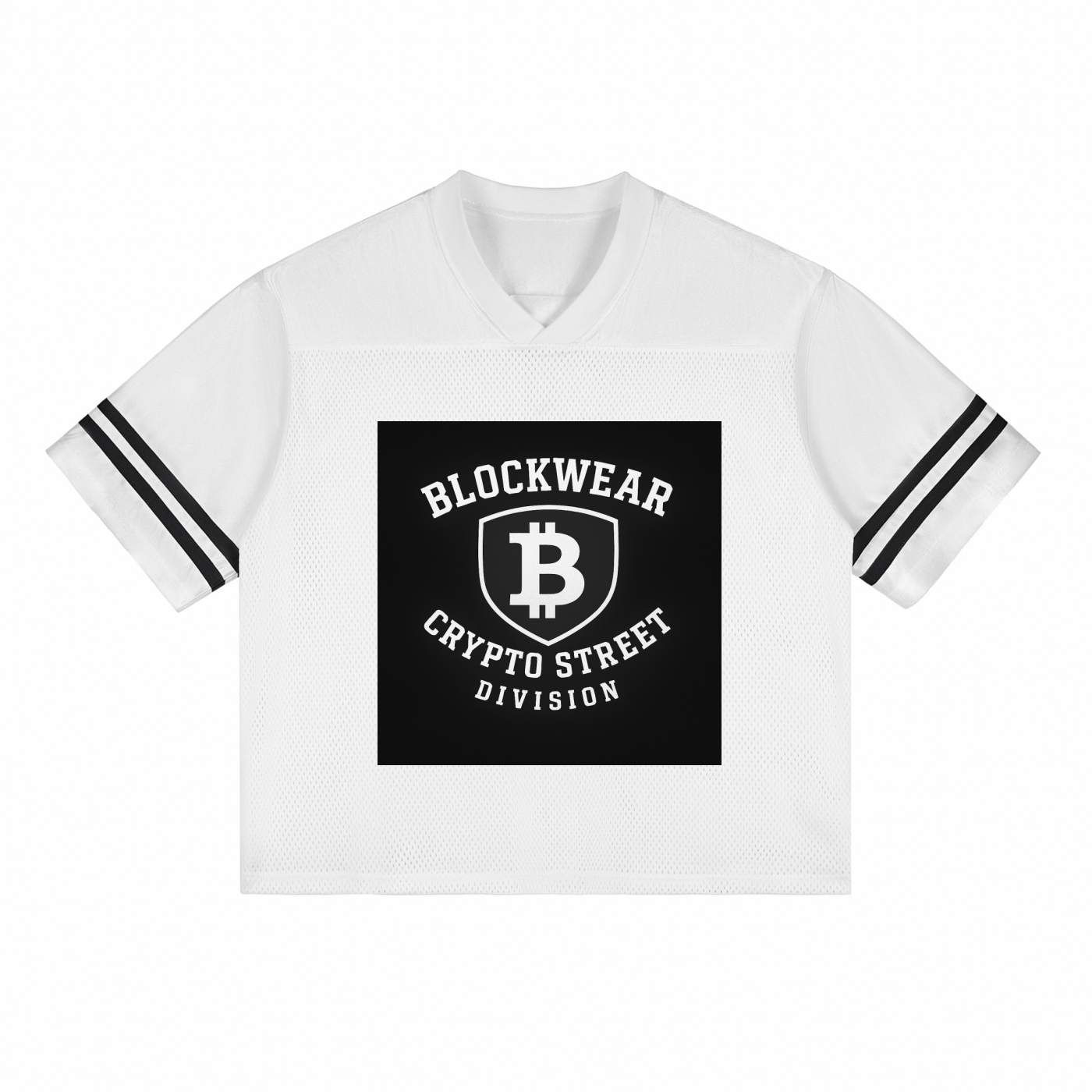 Taped Mesh T-Shirt BlockWear Crypto Street Division – Mesh Tape Tee