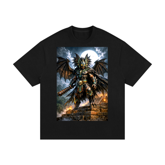 “Nightfall Guardian: The Obsidian Bat Warrior”