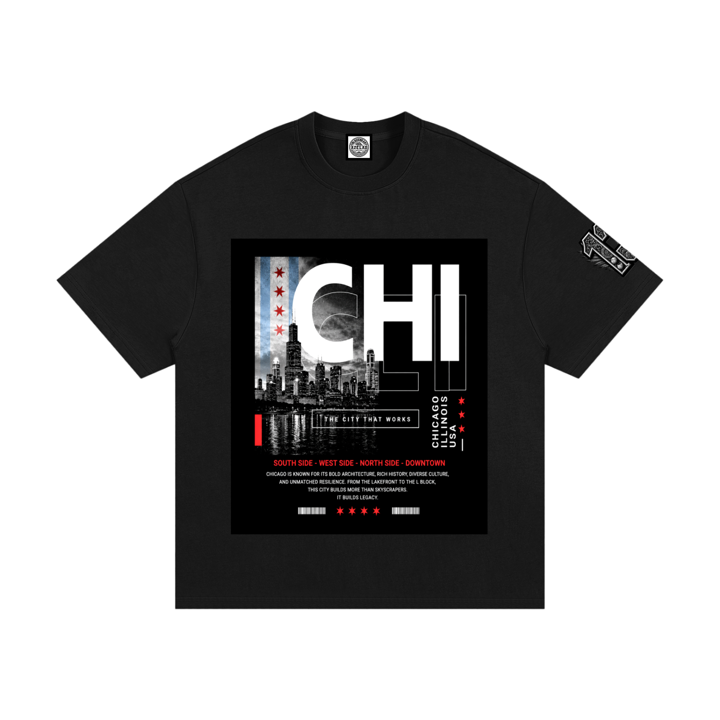 BlockWear CHI Legacy Tee — Chicago Streets Edition