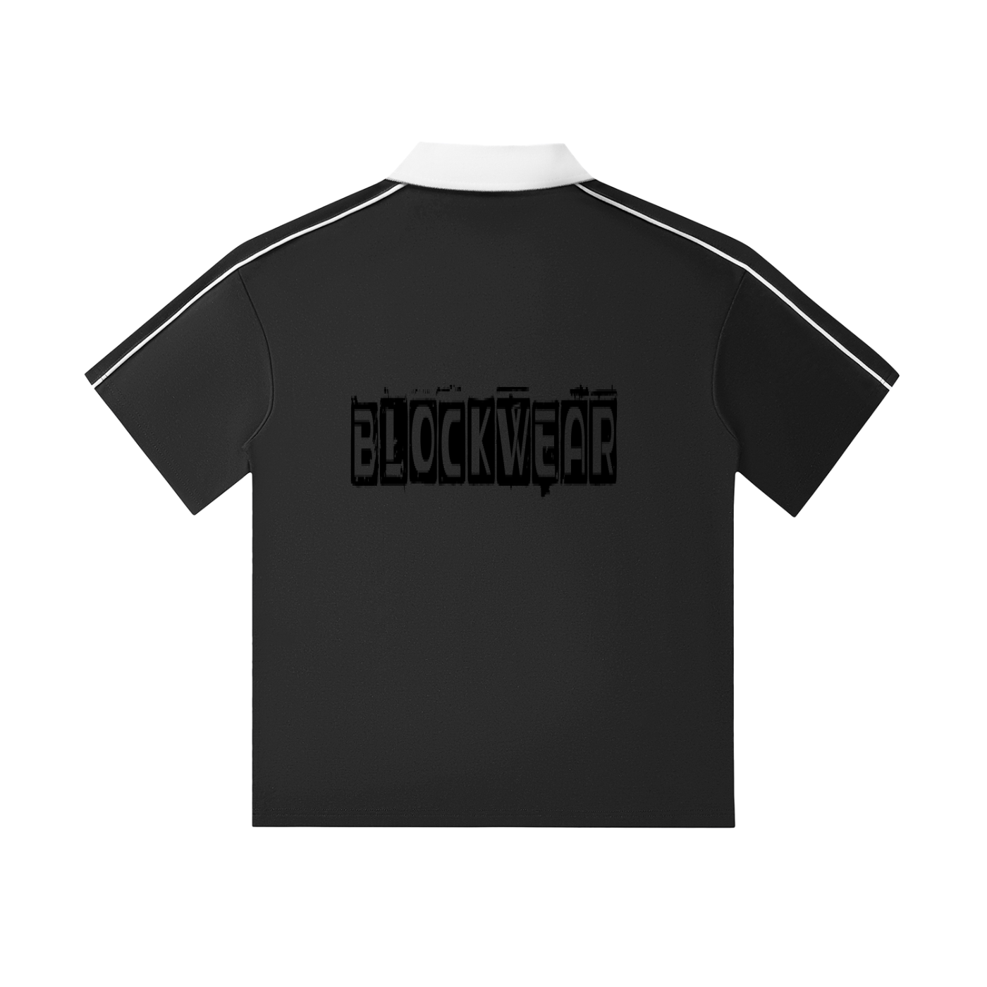 Contrast Collar Short-Sleeve Polo Shirt Crypto Life Polo – Contrast Collar Edition