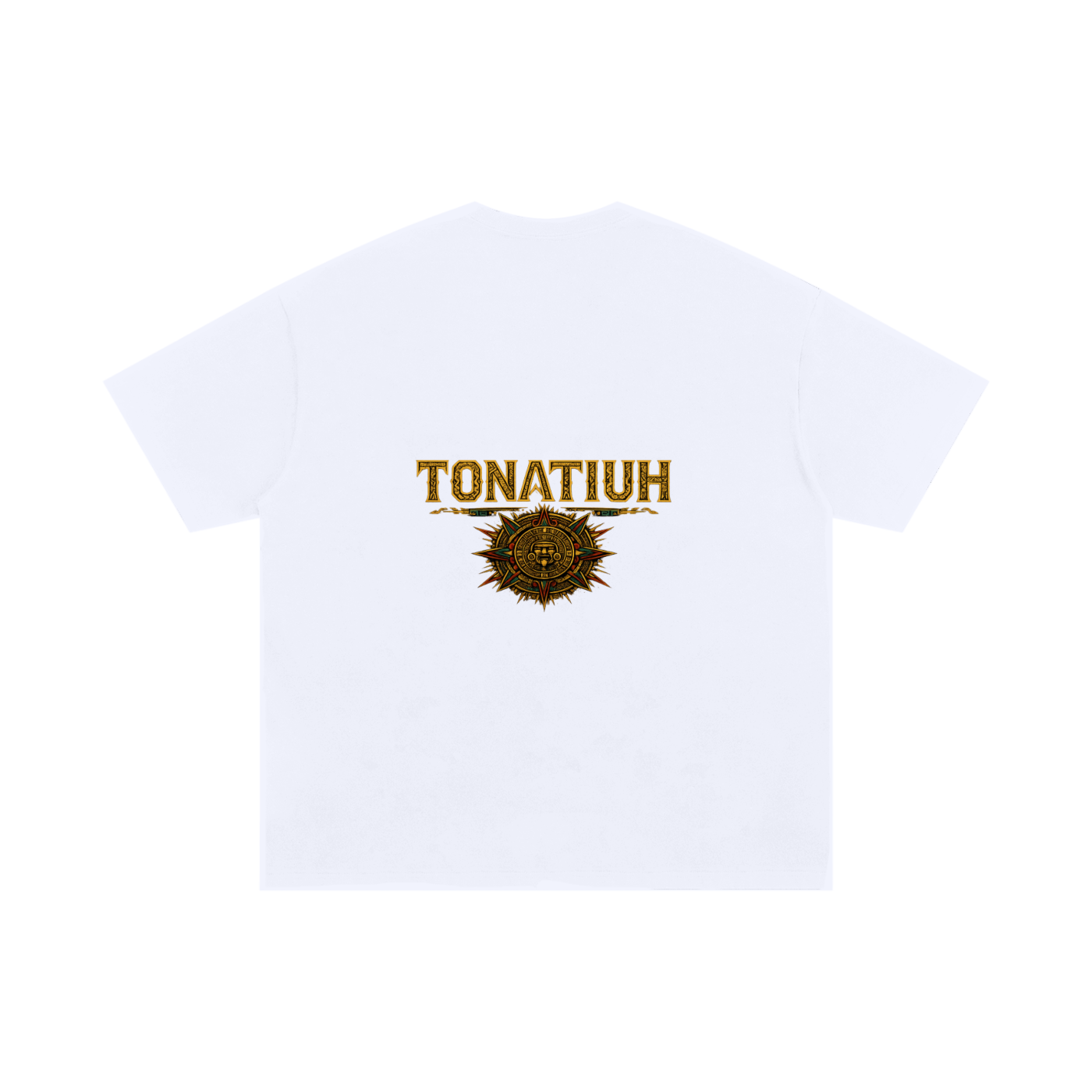 BlockWear Aztlán Tonatiuh Oversized T-Shirt – Fifth Sun Warrior Streetwear Edition