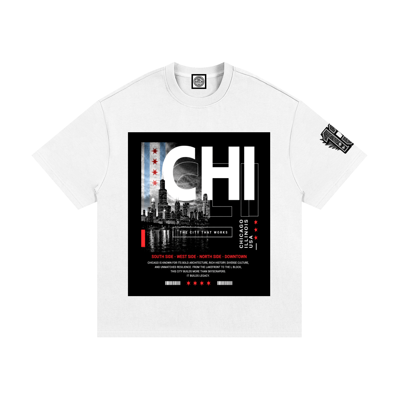 BlockWear CHI Legacy Tee — Chicago Streets Edition