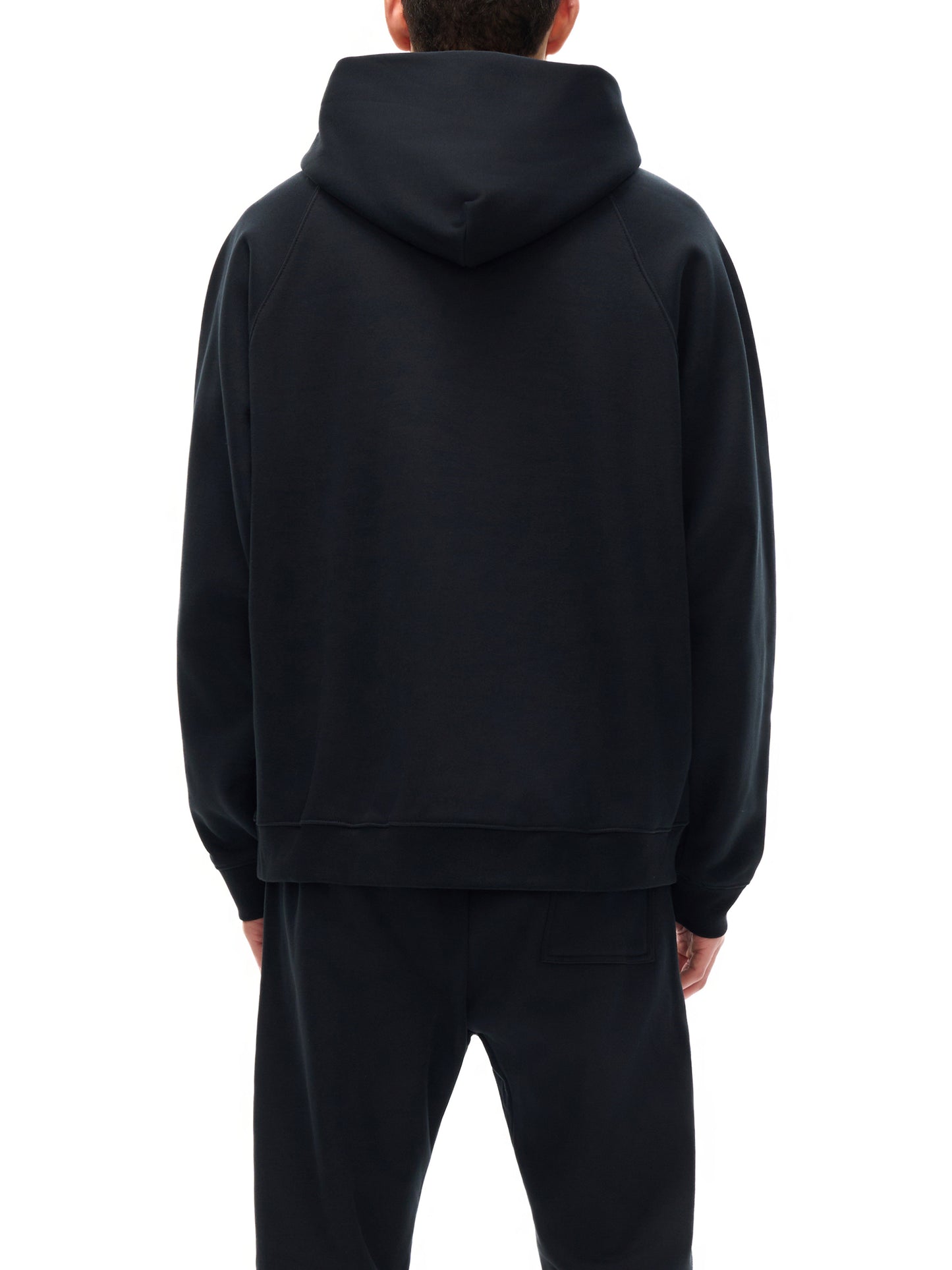 Essential Raglan Sleeve Fleece Hoodie “Slice & Sizzle” — cheeky and bold, like the hoodie itself